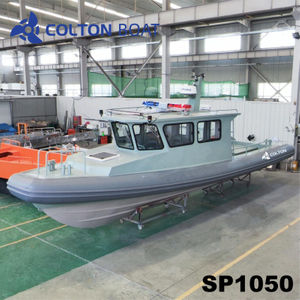 Halbstarres Schlauchboot und Rippenkabine zu verkaufen