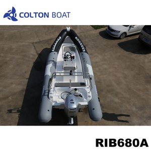Barcos inflables con costillas grandes de 680 cm y barcos a motor inflables de casco r&iacute;gido a la venta