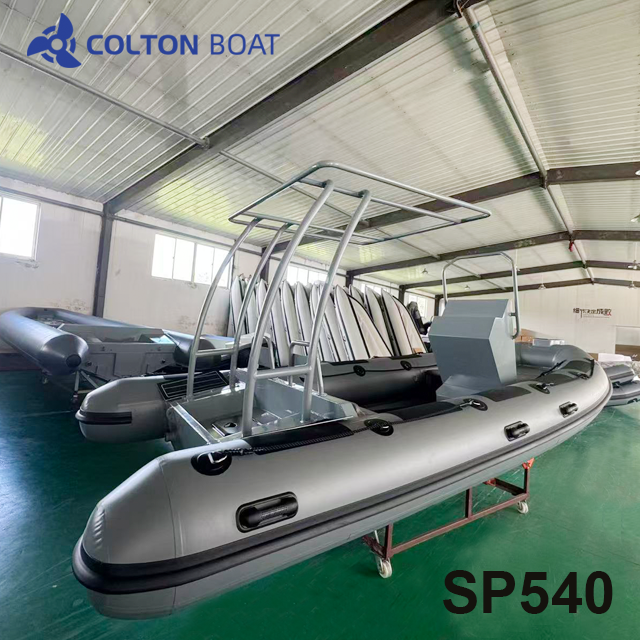 Bote inflable y bote inflable de fondo r&iacute;gido con costilla de aluminio de 17 pies a la venta