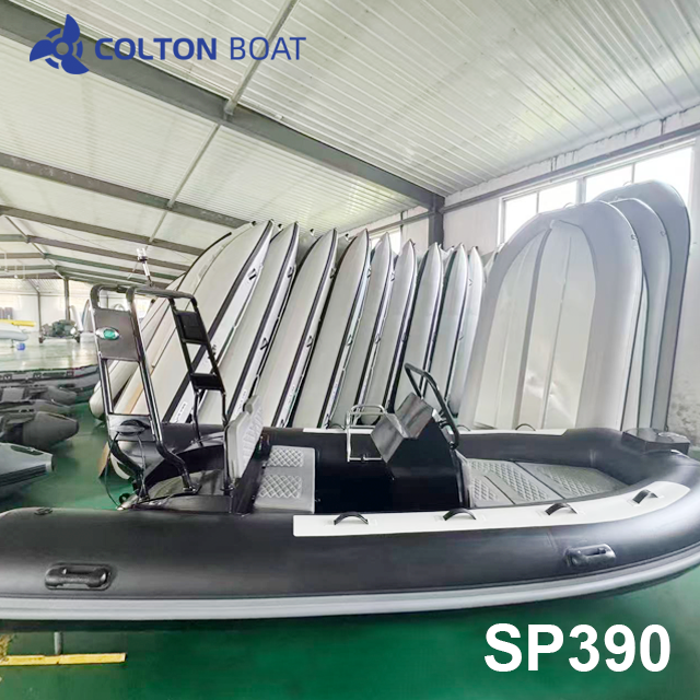 Bateaux pneumatiques rigides nervures bateau en caoutchouc location de bateau de p&ecirc;che &agrave; nervures en aluminium bateau et moteur Zodiac